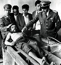 Che Guevara's body