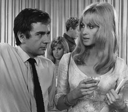 Suzy Kendall and Dudley Moore