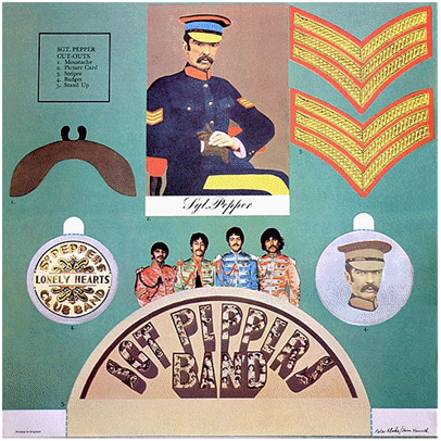 Sgt Pepper Album Cut-Outs