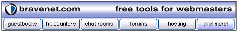 Free web tools from Bravenet
