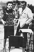 Judy Garland and Lionel Bart